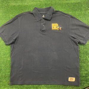 Vintage Y2K Walt Disney World Polo Shirt Mickey Mouse Navy
